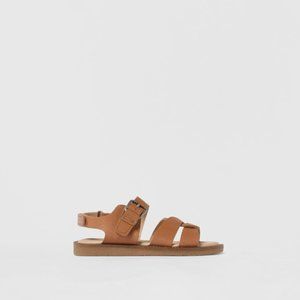 Zara Baby Leather Sandals - NWT - Size 9
